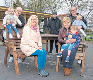  ??  ?? MAKING A DIFFERENCE: Home-start supports young families in Angus.