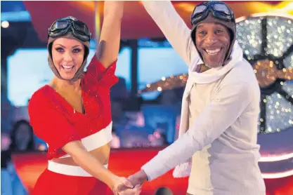  ?? GUY LEVY/BBC ?? Danny John-Jules and his dance partner Amy Dowden