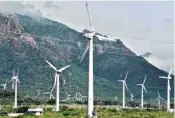  ??  ?? India’s renewable energy capacity now stands at around 60 GW