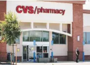  ?? Michael Short / Special to The Chronicle ?? A federal appeals court ruled that HIV patients can sue CVS after losing access to medical informatio­n.