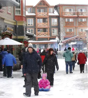  ?? TANNIS TOOHEY/TORONTO STAR FILE PHOTO ?? The number of properties selling for $1 million-plus in the Blue Mountain area has more than doubled this year.