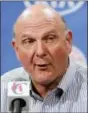  ?? JAE C. HONG — THE ASSOCIATED PRESS ?? Los Angeles Clippers owner and former Microsoft CEO Steve Ballmer has bought a 4-percent stake in Twitter.