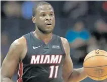  ?? STREETER LECKA/GETTY ?? Dion Waiters will be out of a Heat uniform for the balance of the month.