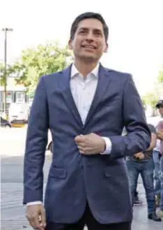  ?? | CORTESÍA ?? Tras ser nombrado alcalde electo de Monterrey, Felipe de Jesús Cantú ofreció entrevista para Publimetro.