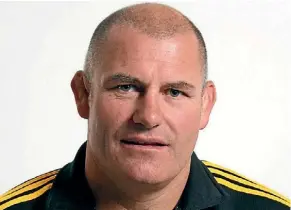  ?? DAVID WHEADON ?? Craig Stevenson has played for both Waikato and the Chiefs and was a coach for the franchise.
