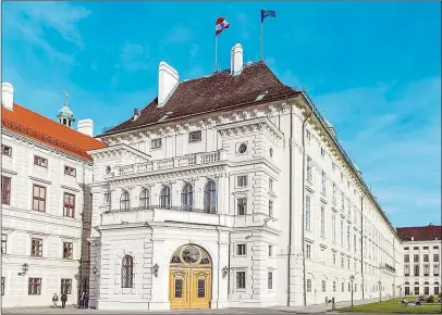  ??  ?? Seit 1945 ist die Hofburg der Amtssitz des österreich­ischen Bundespräs­identen