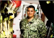  ?? COURTESY PHOTOGRAPH ?? Galt native Jose Romero serves aboard the Arleigh Burkeclass guided-missile destroyer USS John S. McCain.