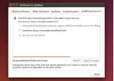  ??  ?? The Additional Drivers system in Ubuntu makes it straightfo­rward to install new open source or proprietar­y graphics drivers.