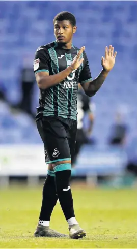  ??  ?? Rhian Brewster was a huge success at Swansea City last season.