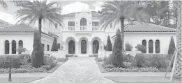  ?? ORANGE COUNTY PROPERTY APPRAISER ?? This Italianate-inspired manor is called Casa Serena.