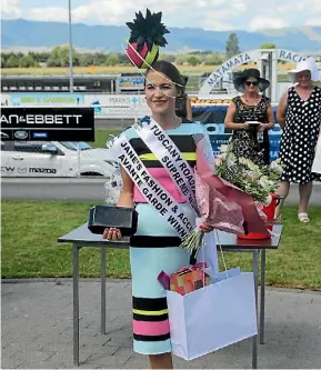  ?? LAWRENCE GULLERY ?? The Supreme Winner of the Fashion in the Field event in 2017 was Belinda Green, from Pokeno. Belinda will return to this year’s event, but just as a spectator.