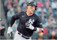  ?? ?? ESTRELLA. Aaron Judge es uno de los mejores jugadores con el que cuentan los Yankees en su plantilla.