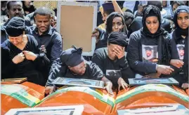  ??  ?? Of the 157 people who died in last week’s Ethiopian Airlines crash, 17 of them were Ethiopians. Samuel HABTAB/AFP