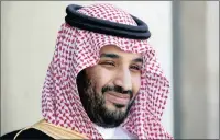  ?? PICTURE: REUTERS ?? Saudi Arabia’s Deputy Crown Prince Mohammed bin Salman.