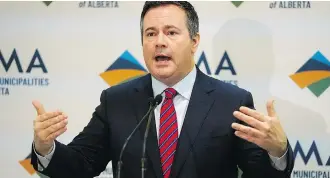  ?? LARRY WONG ?? UCP Leader Jason Kenney says a potential sale of Crown land in Peace River Country “is something I’m seriously looking at” should his party win in next year’s election.