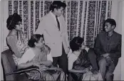  ??  ?? Amma Naidoo with her children, from left, Ramnie, Murthie, Shanthie and Indres.