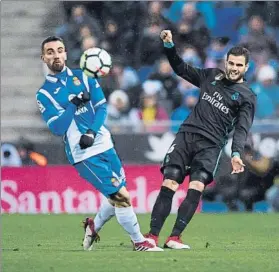  ?? FOTO: GETTY ?? Nacho dijo que el Real se tomó la visita a Cornellà como una preparació­n ante el PSG