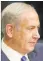  ?? Israeli prime minister meets both presidenti­al candidates on Sunday ?? Benjamin Netanyahu