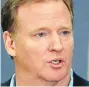  ??  ?? Roger Goodell