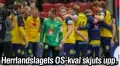  ??  ?? Herrlandsl­agets OS-kval skjuts upp.