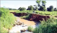  ?? WATER RESOURCES MINISTRY ?? Floodwater­s are receding in Pailin province.