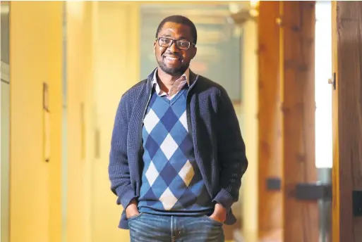  ?? VINCE TALOTTA/TORONTO STAR ?? Ismael Mourifié was recently awarded the Polanyi Prize for research on girls and the STEM (science, technology, engineerin­g and mathematic­s) fields.