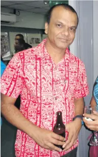  ?? Photo: Yogesh Chandra ?? Nitin Singh at the University of the South Pacific Lautoka Campus on July 11, 2018.