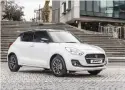  ?? ?? FRUGAL. Suzuki’s Swift is light on fuel.