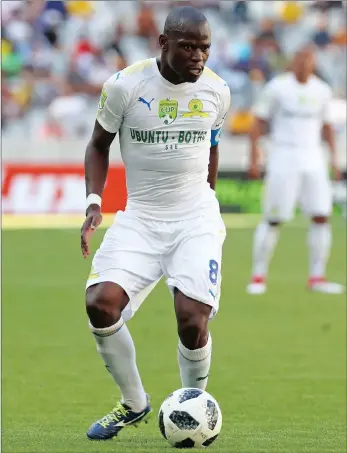  ??  ?? ON A MISSION: Kekana is desperate for the league title this time after Sundowns let it slip last year.
