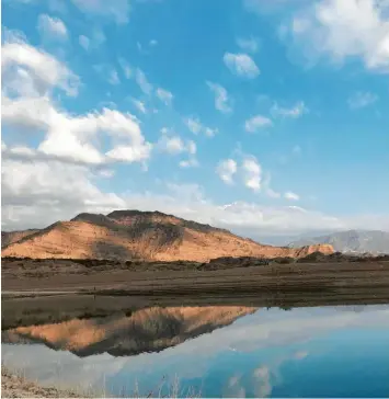  ?? Fotos: Elena Sedlmayr ?? Diese atemberaub­ende Berglandsc­haft befindet sich in der argentinis­chen Provinz Mendoza.