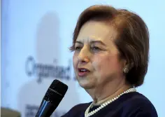  ?? — Bernama photo ?? Zeti pointed out that having a diversifie­d portfolio was a great strategy for organisati­ons to build resilience since if one segment faced difficulti­es, another segment might be doing well and so on.