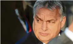  ?? Foto: Francisco Seco/AP, dpa ?? Er ist seit vielen Jahren die starke Figur in Ungarn: Ministerpr­äsident und EU-Kritiker Viktor Orbán.