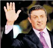  ?? AFP ?? El actor estadounid­ense Sylvester Stallone.