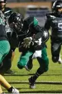  ?? Billy Calzada / Staff photograph­er ?? Southwest’s Trey Cano rushes for yardage in last week’s playoff victory over Weslaco East.