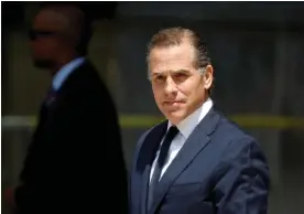  ?? Photograph: Jonathan Ernst/Reuters ?? Hunter Biden has been the target of Republican inquiries for his business dealings while his father was vice-president.