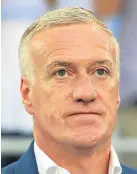  ??  ?? ■
Didier Deschamps.