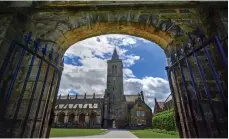  ?? Getty Images ?? The University of St Andrews in Scotland. The number of UAE students accepted into UK universiti­es has increased