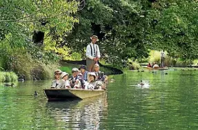  ?? N/A ?? Quirky is good: Asian visitors make up about half those taking punting trips on Christchur­ch’s Avon River, but few of them bother with the city’s gondola.