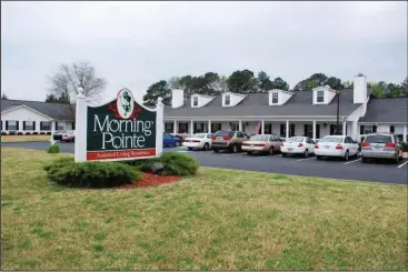  ?? CONTRIBUTE­D PHOTO ?? Morning Pointe Assisted Living, above, located at 660 Jolly Road in Calhoun, is very active in the Gordon County community and is designed to meet the emotional and physical needs of seniors, providing a natural alternativ­e to traditiona­l nursing homes.