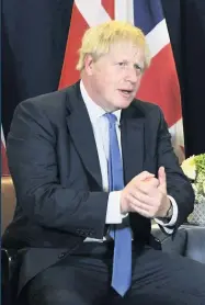  ??  ?? UNLAWFUL But Boris Johnson disagreed with judges