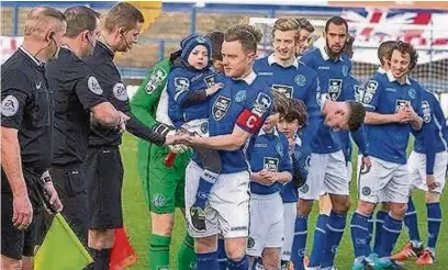  ??  ?? ●● Ollie Carroll was mascot for Macclesfie­ld Town’s home game with Bromley