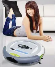  ??  ?? The picabot keeps your floors squeaky clean from dust, hair, lint and even germs.