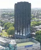  ?? Picture / AP ?? Many children who liver near London’s Grenfell Tower say it upsets them to look at it.