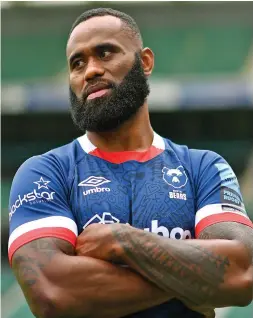  ?? Photo: Bristol Live ?? Semi Radradra had been under injury rehab since April.