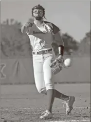  ?? Adam Dortch ?? Sonoravill­e pitcher Taylor Long delivers the ball this week.