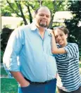  ??  ?? Meghan Markle as a child with her father Thomas. He says they are not in touch