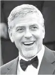  ??  ?? George Clooney