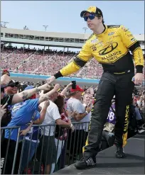  ?? ASSOCIATED PRESS FILE PHOTO ?? Rochester Hills native Brad Keselowski will start on the pole when the NASCAR season resumes today at Darlington Raceway.