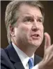  ??  ?? Brett Kavanaugh