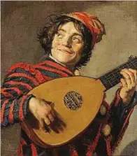  ?? ?? Der Lautenspie­ler, um 1623, Öl auf Leinwand, 70 × 62 cm, Musée du Louvre, Paris, Gemäldeabt­eilung.